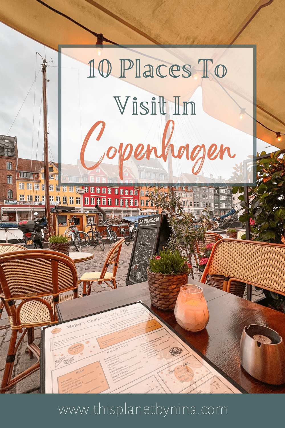 10 Places To Visit In Copenhagen Pin